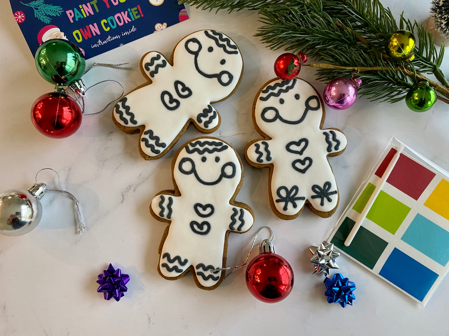 Paint Your Own Cookie - Gingerbread Man