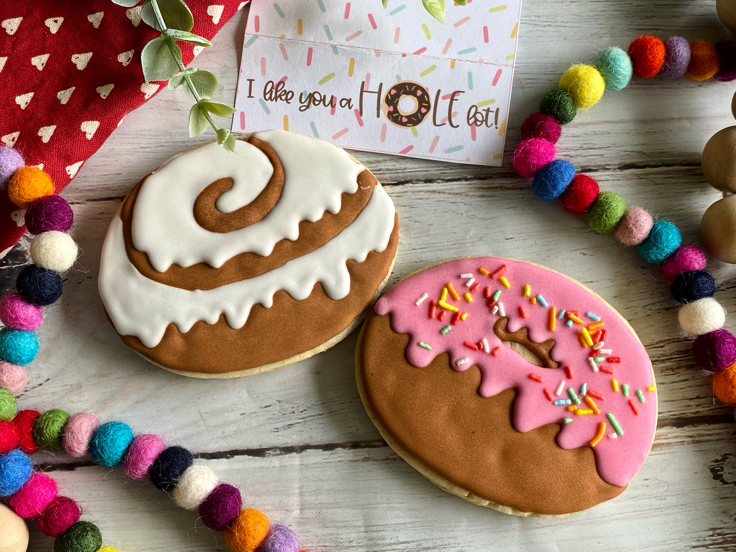 Donut and Cinnamon Bun Combo
