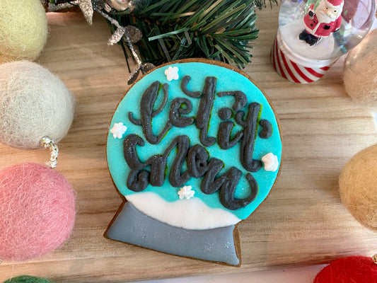 "Let it Snow" Snowglobe