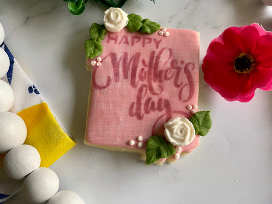 Mother's Day message cookie