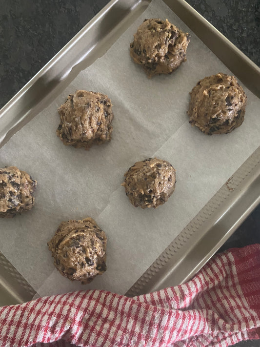 Frozen Chocolate chip cookie dough