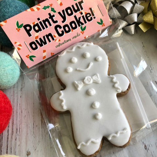 Paint Your Own Cookie - Gingerbread Man