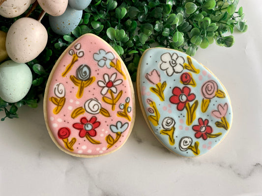 Floral Easter Eggs