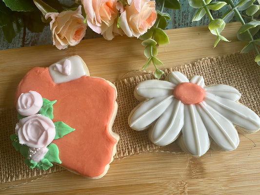 Floral Nurse Silhouette