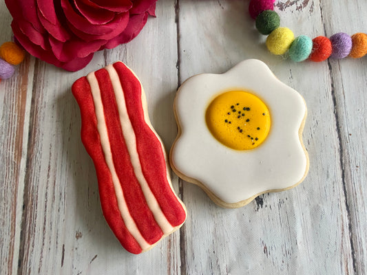 We Go Together Like : Eggs and Bacon Set